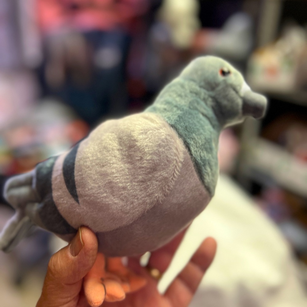 Brand new – #881 pigeon plush - 11“ x 5“ - add toy your collection
